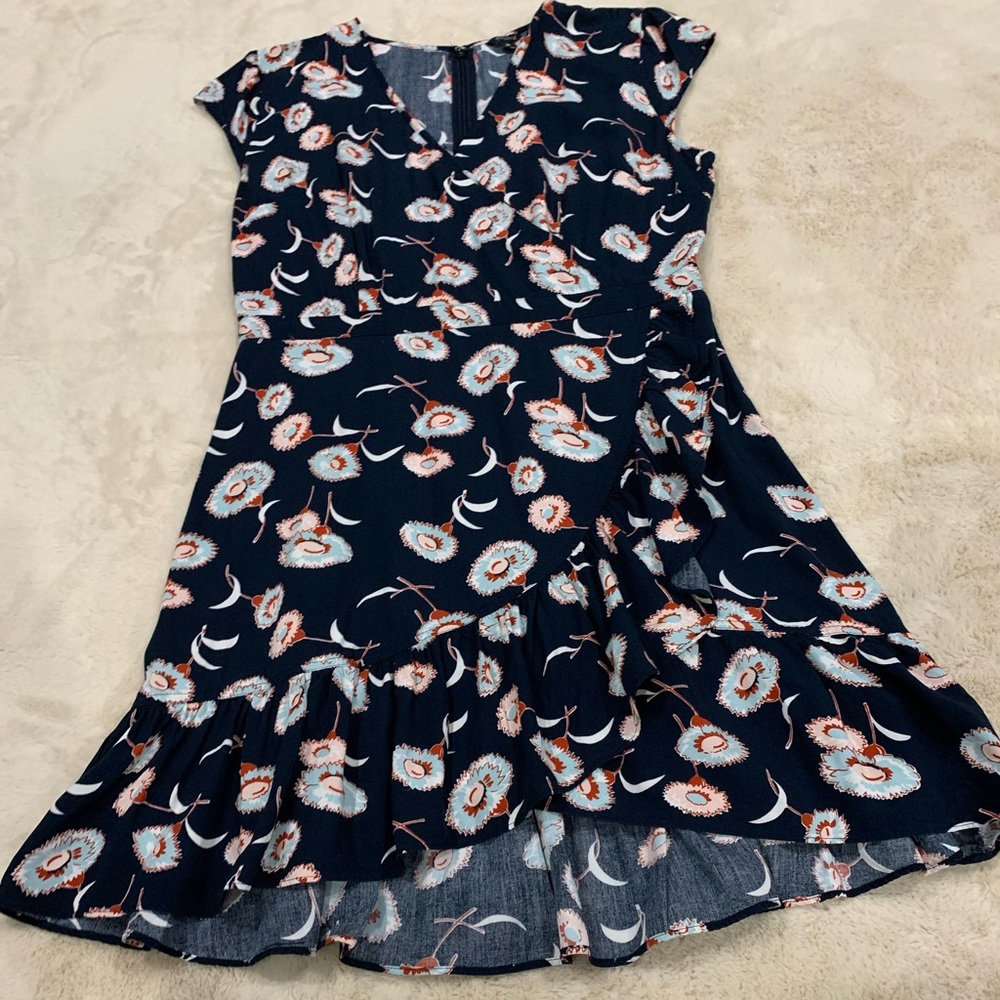 J.Crew Mercantile Faux Wrap Dress - Size 10